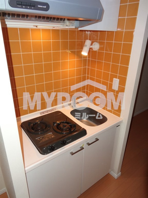 【キッチン】 | シュロス高田馬場 | ２口システムガスキッチン★（同一仕様写真）