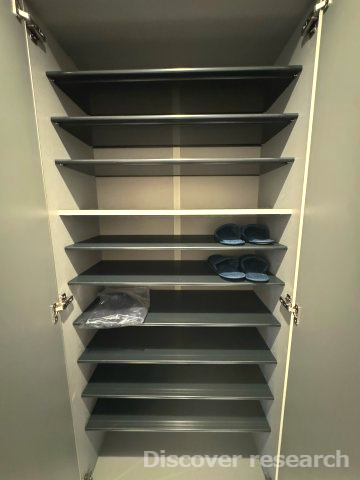 マイキャッスル三鷹Ⅱの収納|【シューズボックス】
大容量のシューズボックスです。