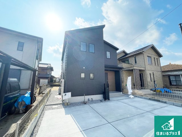 亀山市本町　第1期　新築一戸建ての外観|お客様に長く安心して住んでいだだける事にこだわった家づくり！住んでからのアフターサービスにもしっかりと取り組んでいます！