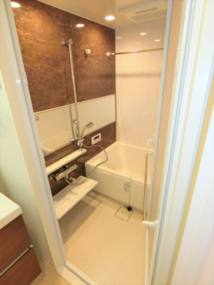 【浴室】 | プラシード新町 | ゆったり過ごせるお風呂です