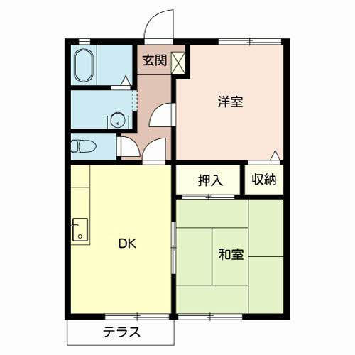 リバティ浜寺の間取り