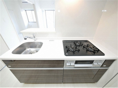 【キッチン】 | ルアナ北梅田 | 使いやすいキッチンです