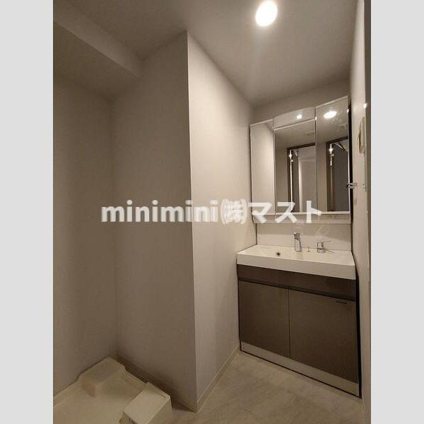 S-RESIDENCE阿波座bouncyの洗面所