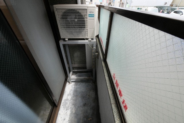 メゾンドモリタⅡのバルコニー