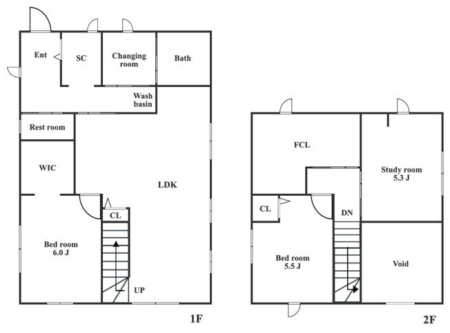 【間取り】 | 福岡県北九州市門司区羽山1丁目　中古戸建