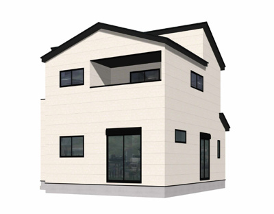 【外観パース】 | 遠賀郡芦屋町山鹿1期1号棟 | 不動産は「ご縁」が大事と言われています。お目に留まったのも運命！当社で一歩踏み出してみませんか？即日案内可能です♪気になる物件全て当社で鍵の手配できますので、お気軽にお声がけください。