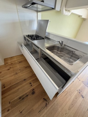 【キッチン】 | ニュー千早団地二棟 | きれいなキッチンです