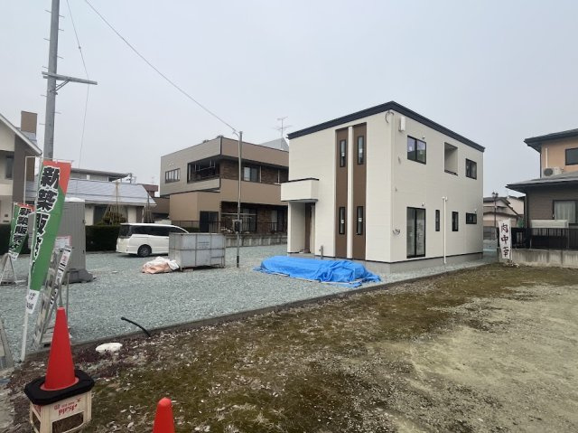 天童市老野森3丁目25-23　C棟の外観|3/18撮影
