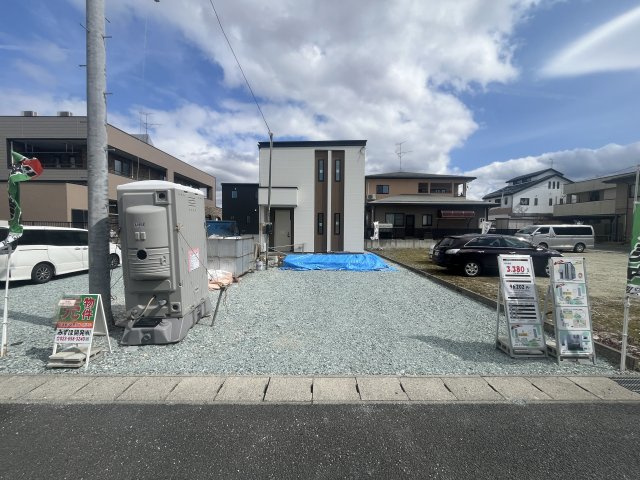 天童市老野森3丁目25-23　C棟の駐車場|3/15撮影