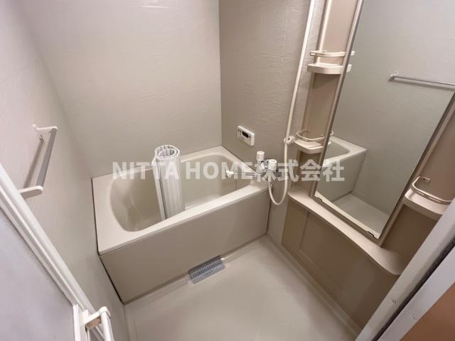 グランデール湯原の浴室|追い炊き機能・浴室乾燥機あり(^^)/