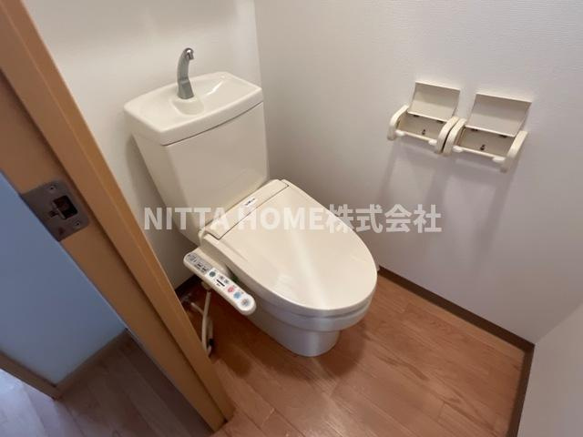 グランデール湯原のトイレ|もちろん、ウォシュレット付き♪