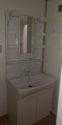 【洗面所】 | サンライト南本庄 | 洗髪洗面化粧台