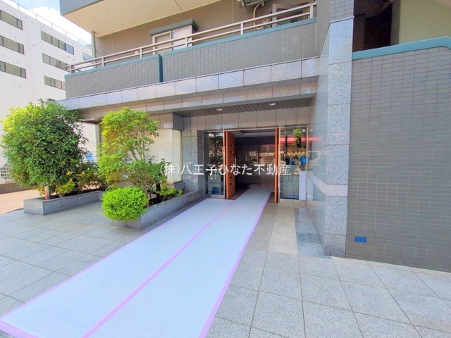 祝：成約済み　クレアメゾン八王子　八王子市　中古マンションのエントランス|～仲介手数料無料☆八王子ひなた不動産～クレアメゾン八王子