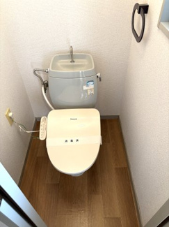 【トイレ】 | サンビレッジ西深津　A | 温水洗浄暖房便座