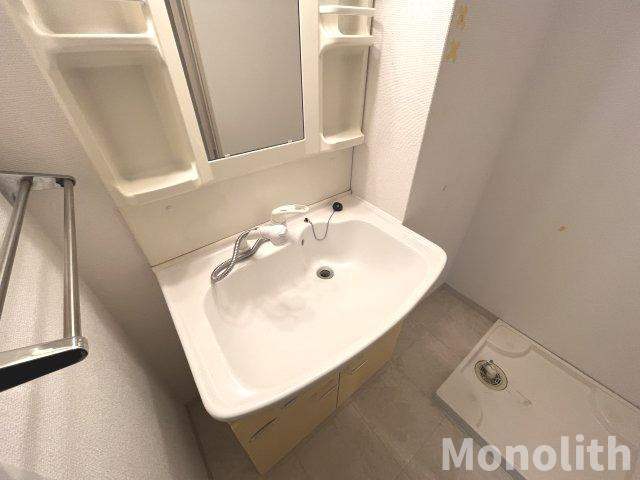 エバーヒルズN棟の洗面所