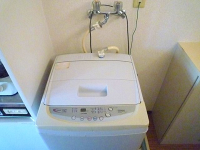 【設備】 | コーポ　グリーンタウン | 洗濯機付き