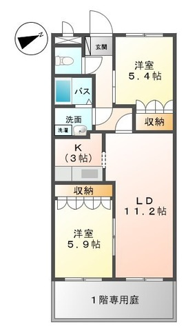 デュエールの間取り