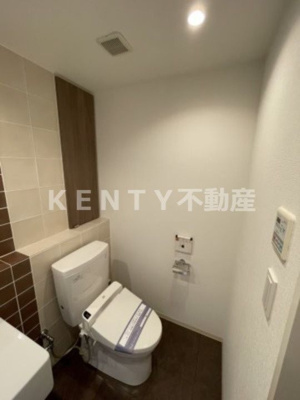 【トイレ】 | イプセ多摩川緑地 | 落ち着いた色調のトイレです