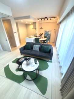 【居間・リビング】 | ポレスター水前寺一丁目 | おしゃれなリビングです