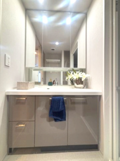 【独立洗面台】 | ポレスター水前寺一丁目 | 使いやすい独立洗面台です