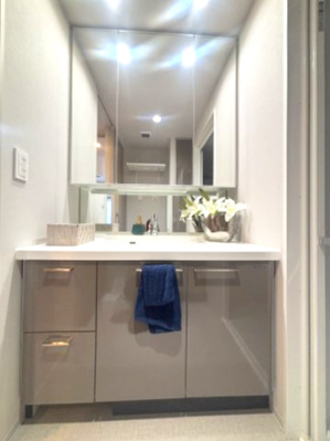 【独立洗面台】 | ポレスター水前寺一丁目 | 使いやすい独立洗面台です