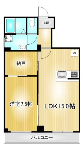 ヒラノマンション|名古屋市の賃貸ならMy賃貸の間取り|ヒラノマンション