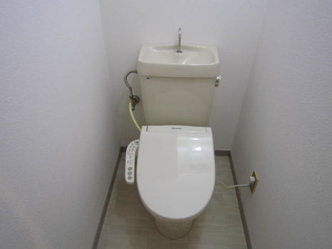 ヒルトンブルーのトイレ