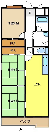 ヒルトンブルーの間取り