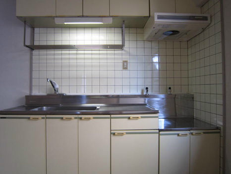 ヒルトンブルーのキッチン