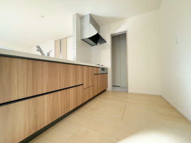 新築戸建・新築建売　いわき市平祢宜町【住宅性能評価W取得】平三小・平二中のキッチン