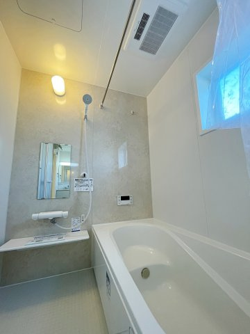 新築戸建・新築建売　いわき市平祢宜町【住宅性能評価W取得】平三小・平二中の浴室