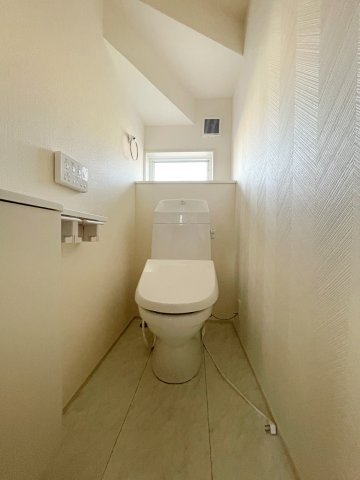 新築戸建・新築建売　いわき市平祢宜町【住宅性能評価W取得】平三小・平二中のトイレ