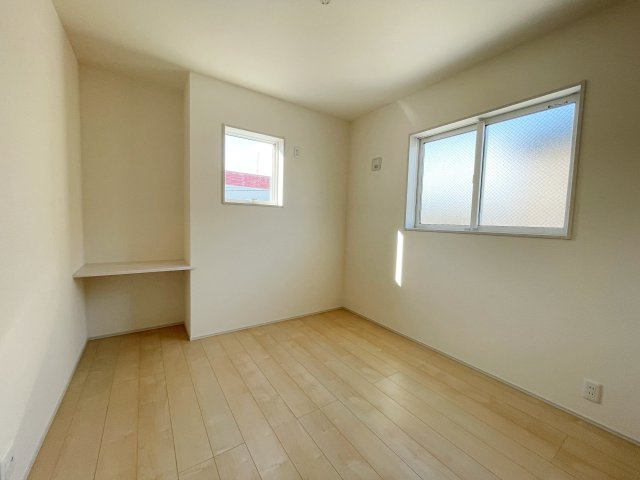 新築戸建・新築建売　いわき市平祢宜町【住宅性能評価W取得】平三小・平二中の洋室