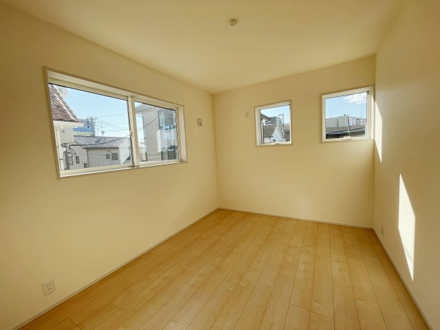 新築戸建・新築建売　いわき市平祢宜町【住宅性能評価W取得】平三小・平二中の洋室