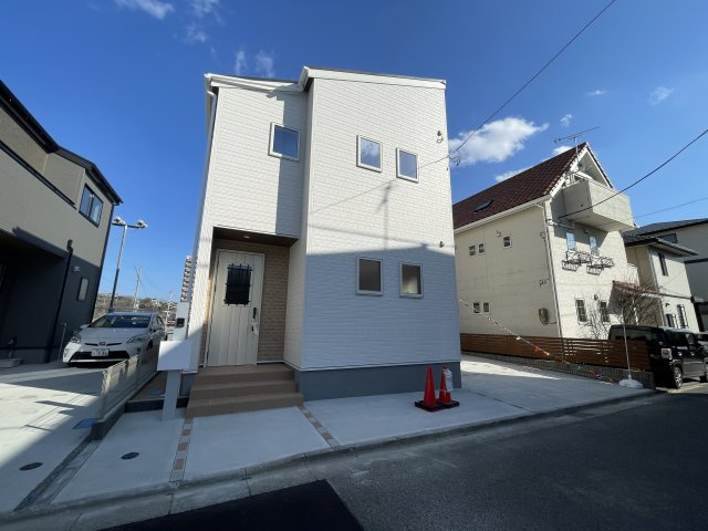 新築戸建・新築建売　いわき市平祢宜町【住宅性能評価W取得】平三小・平二中の外観