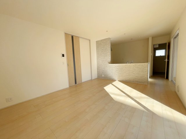 新築戸建・新築建売　いわき市平祢宜町【住宅性能評価W取得】平三小・平二中の居間・リビング