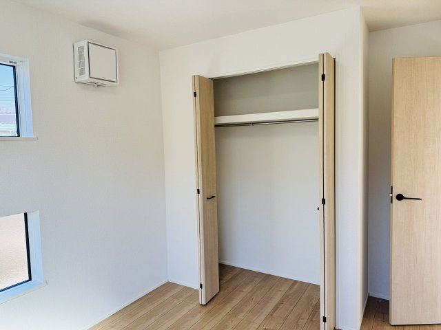 八王子市　西寺方町　新築一戸建て　２４ー３期の収納|～収納力の高いクローゼット完備～