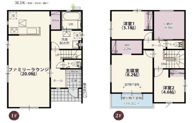 【間取り】 | 千葉市稲毛区萩台町第１期