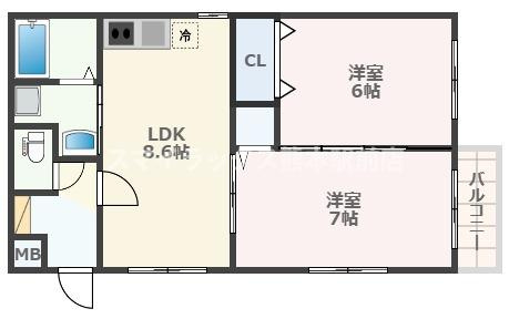 クアトロの間取り