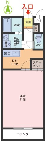 コパ・コンフォートの間取り
