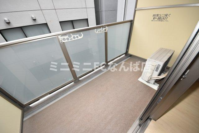 La Douceur心斎橋のバルコニー