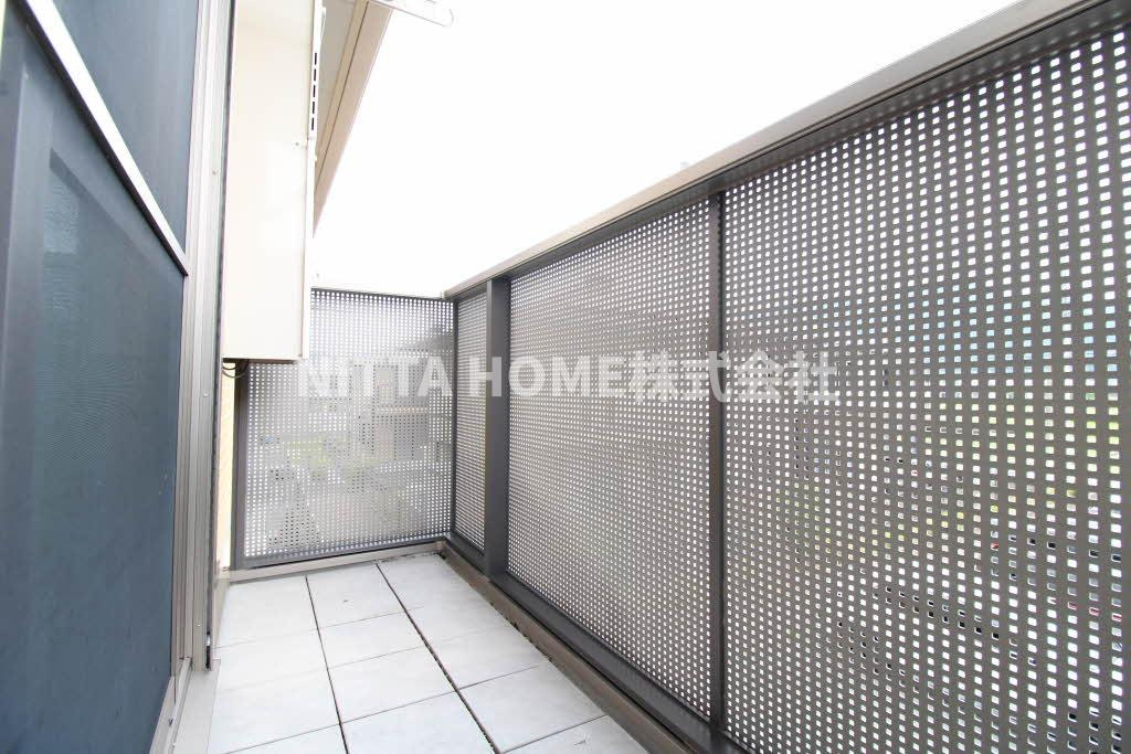 オレンジアイビー・柏原のバルコニー|南向きバルコニーで日当りＧＯＯＤ◎