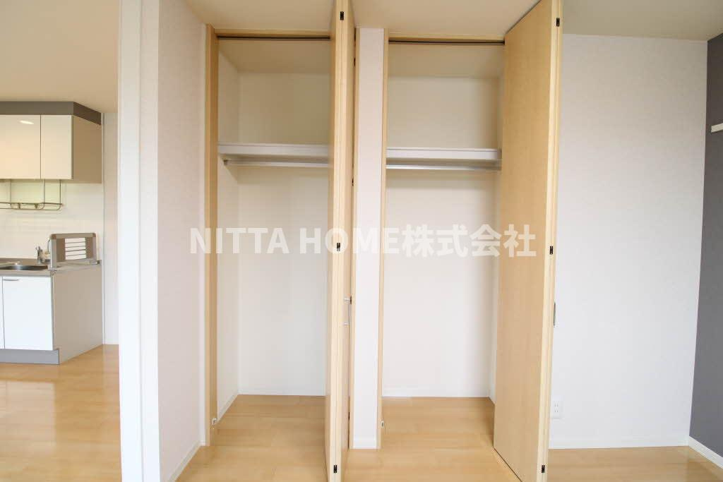 オレンジアイビー・柏原の収納|各洋室に収納が付いています！