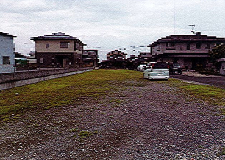 近江八幡市若宮町の事業用地の外観