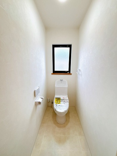 岡山市東区富士見町1丁目 中古住宅のトイレ|◆トイレ新品交換済みで2階にもございます。