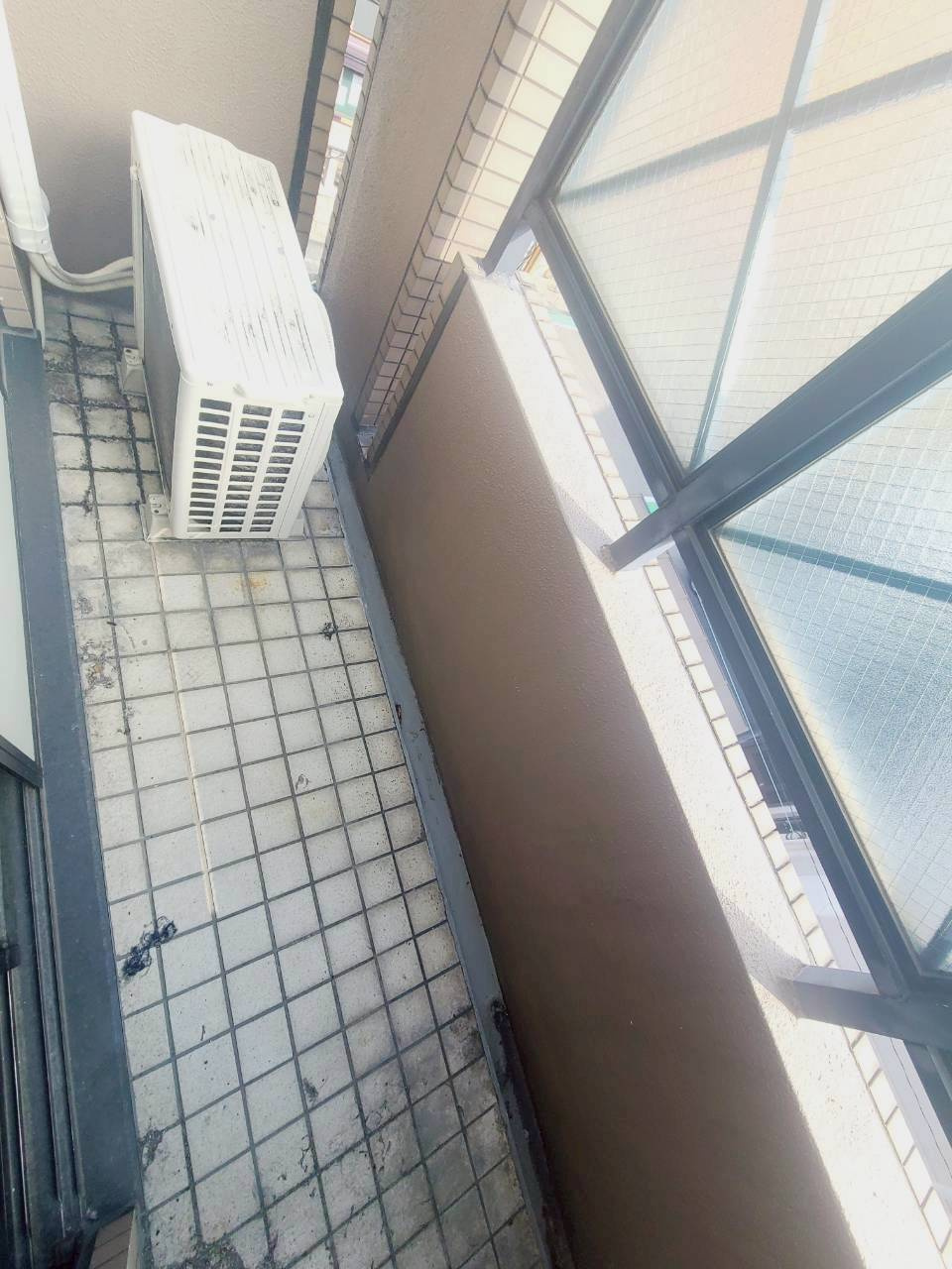 シャルマンフジ西宮弐番館のバルコニー