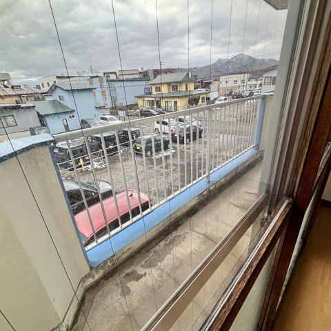 サンハイツのバルコニー