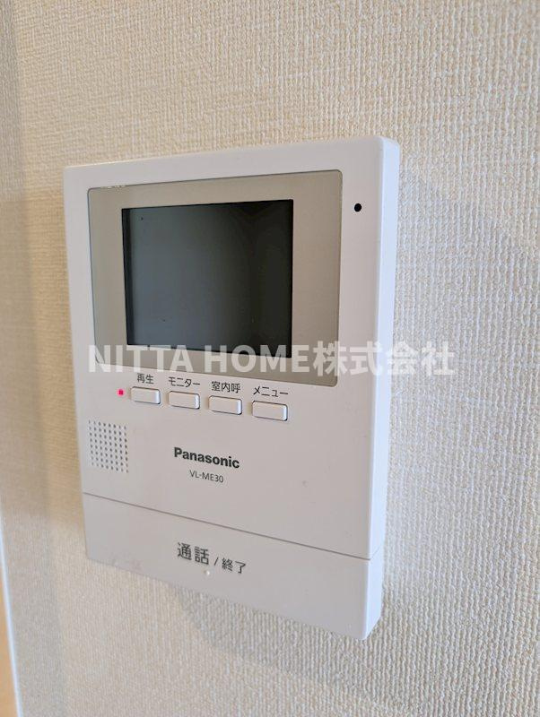 福知山市字篠尾の賃貸マンションのセキュリティ|TVインターホン設置済み★