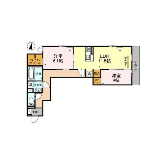 【間取り】 | D－room上新庄