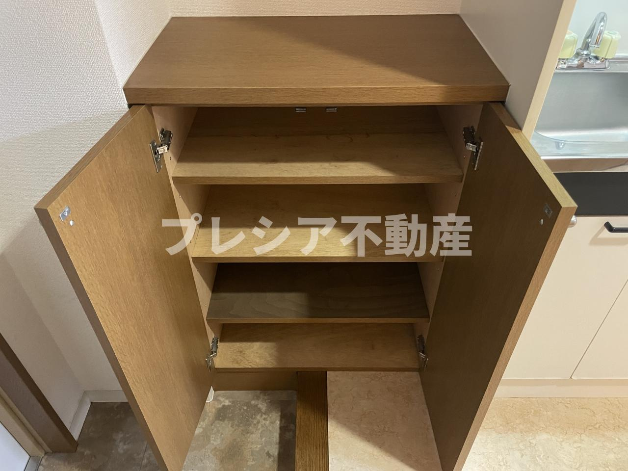 エスタシオン甲子園口の収納